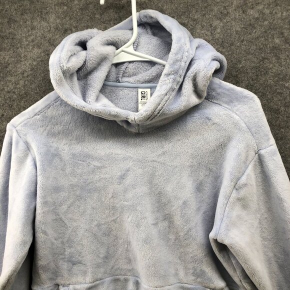 Athleta Kids Light Gray Hoodie - Picture 3 of 9